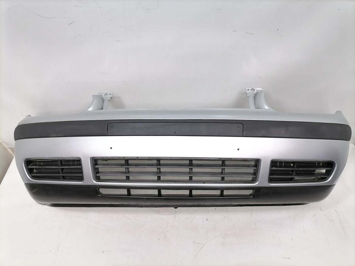 VW Golf 4 original Sto&szlig;stange Stossf&auml;nger vorn LA7W Reflexsilber Bj.2000